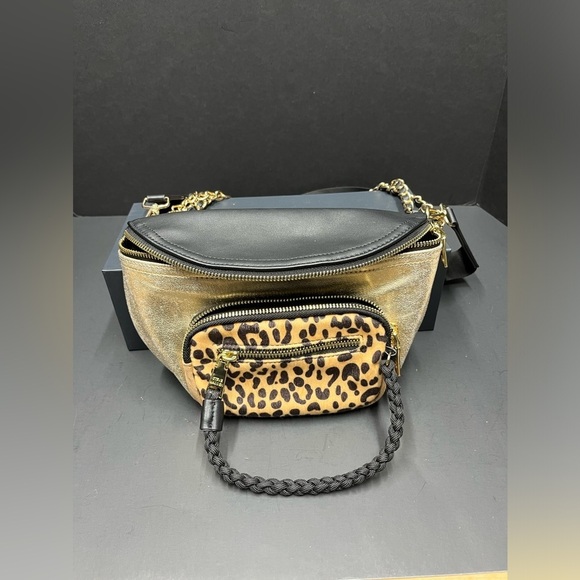 Steve Madden Cliff Animal Belt And Chain - Picture 4 of 8